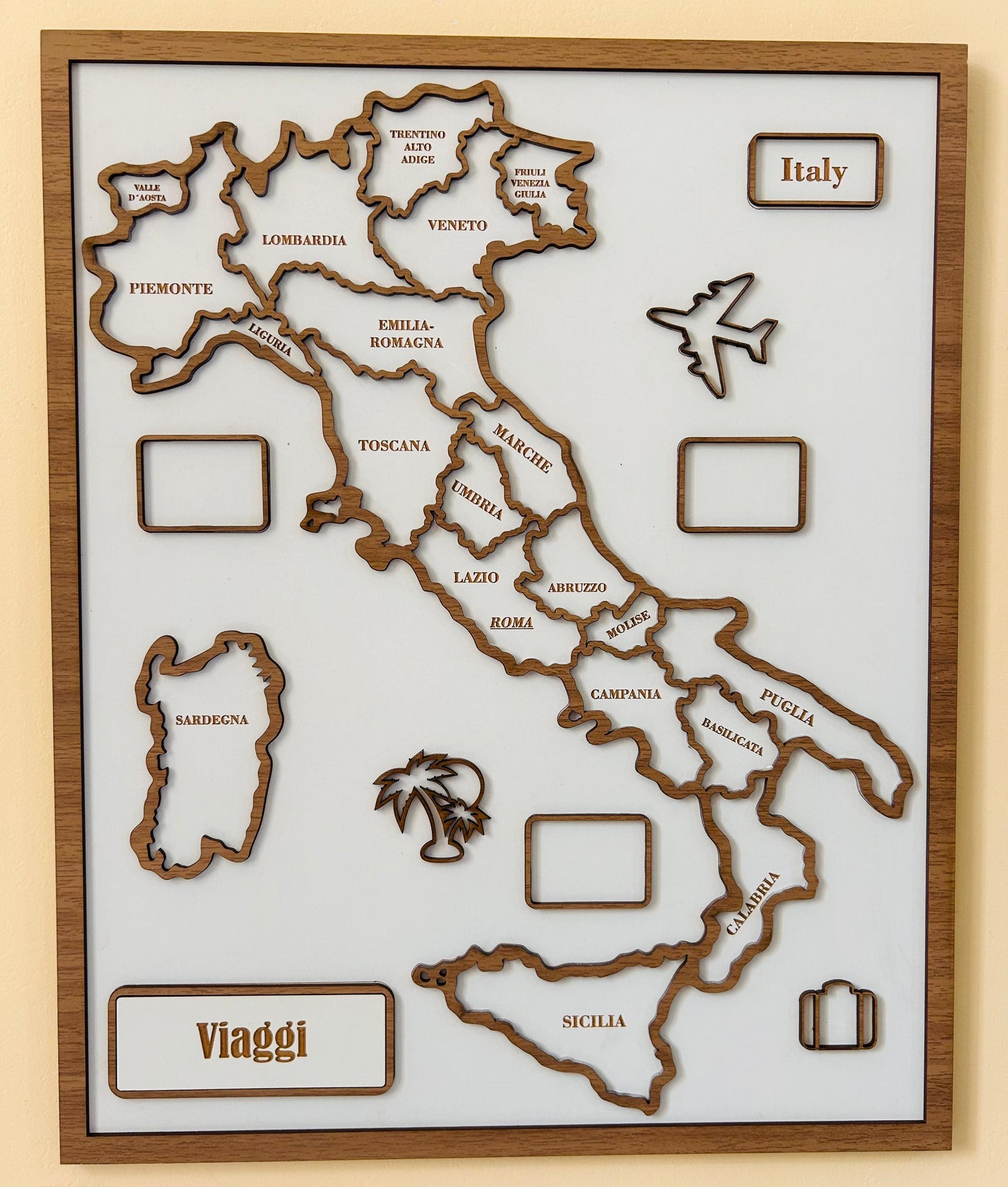 Italy Travel Map