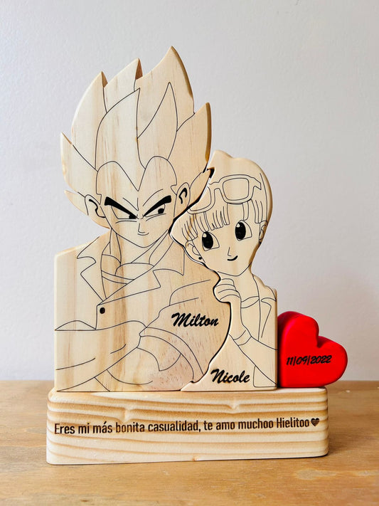 Pareja DBZ Vegeta