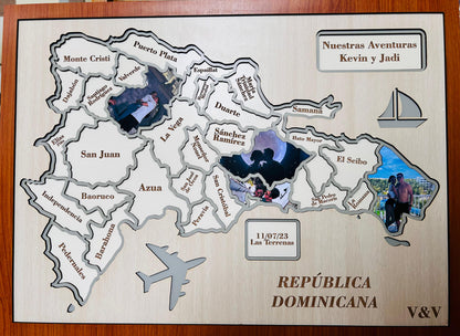 Mapa do viajante do país (quebra-cabeça)