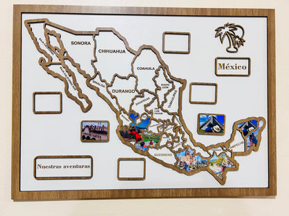 Mexican Traveler's Map