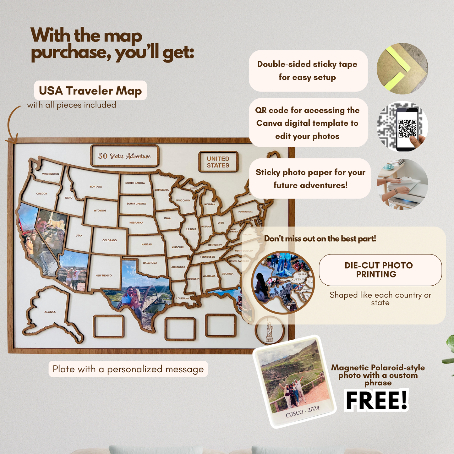 USA Traveler's Map