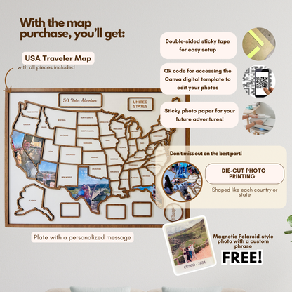 USA Traveler's Map