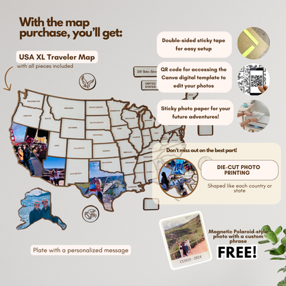 USA Traveler's Map